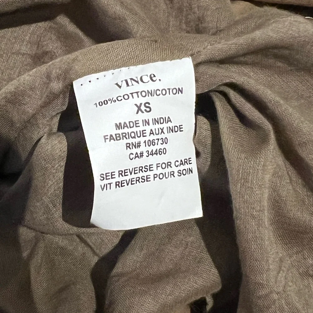 VINCE 90’s Embellished Brown Skirt (Size XS)
